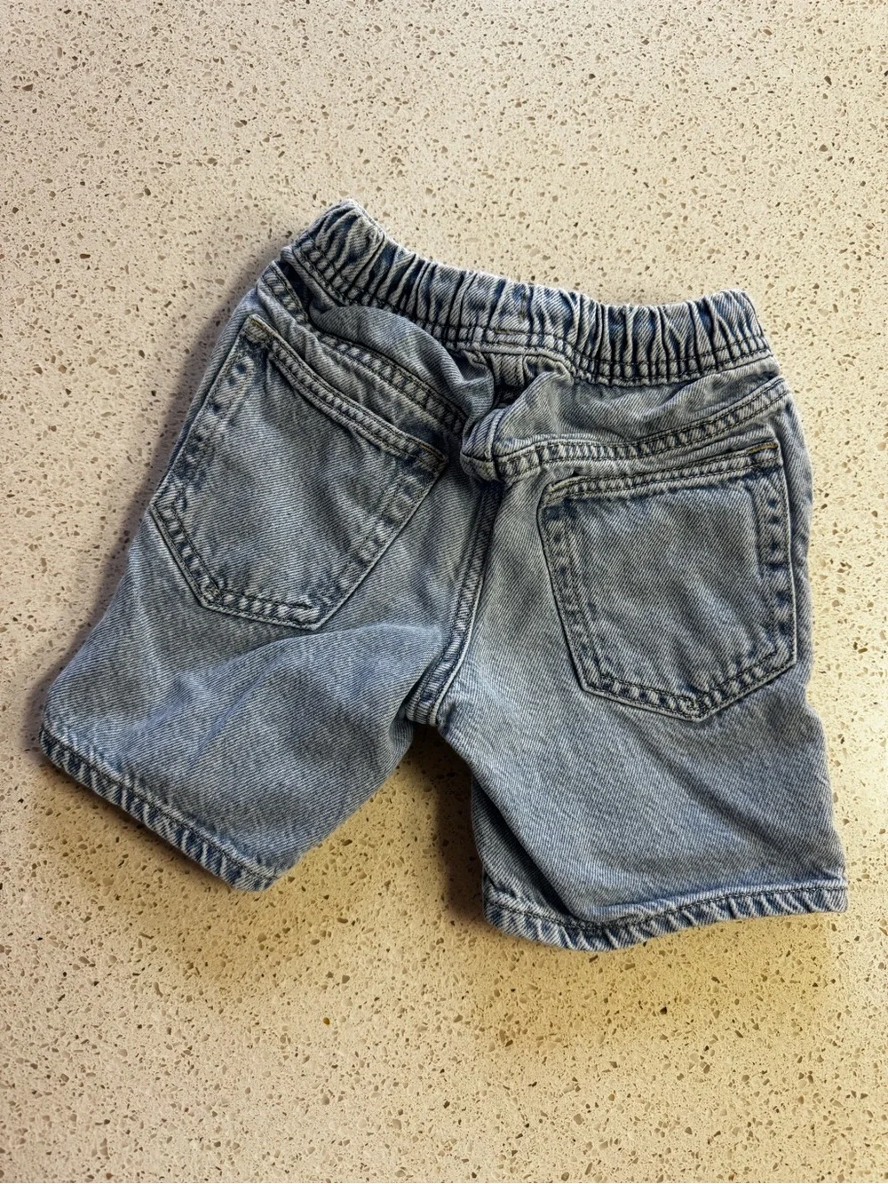 GAP Light Blue Denim Drawstring Shorts